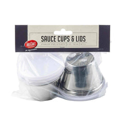 5 oz Sauce Cups with Clear Lids, Pack of 6