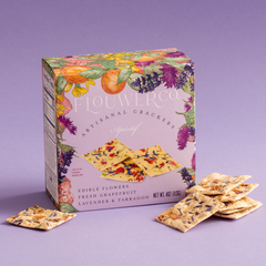 Apéritif - Artisanal Floral Crackers