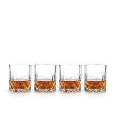 Admiral™ Vintage Style Crystal Tumblers Set of 4