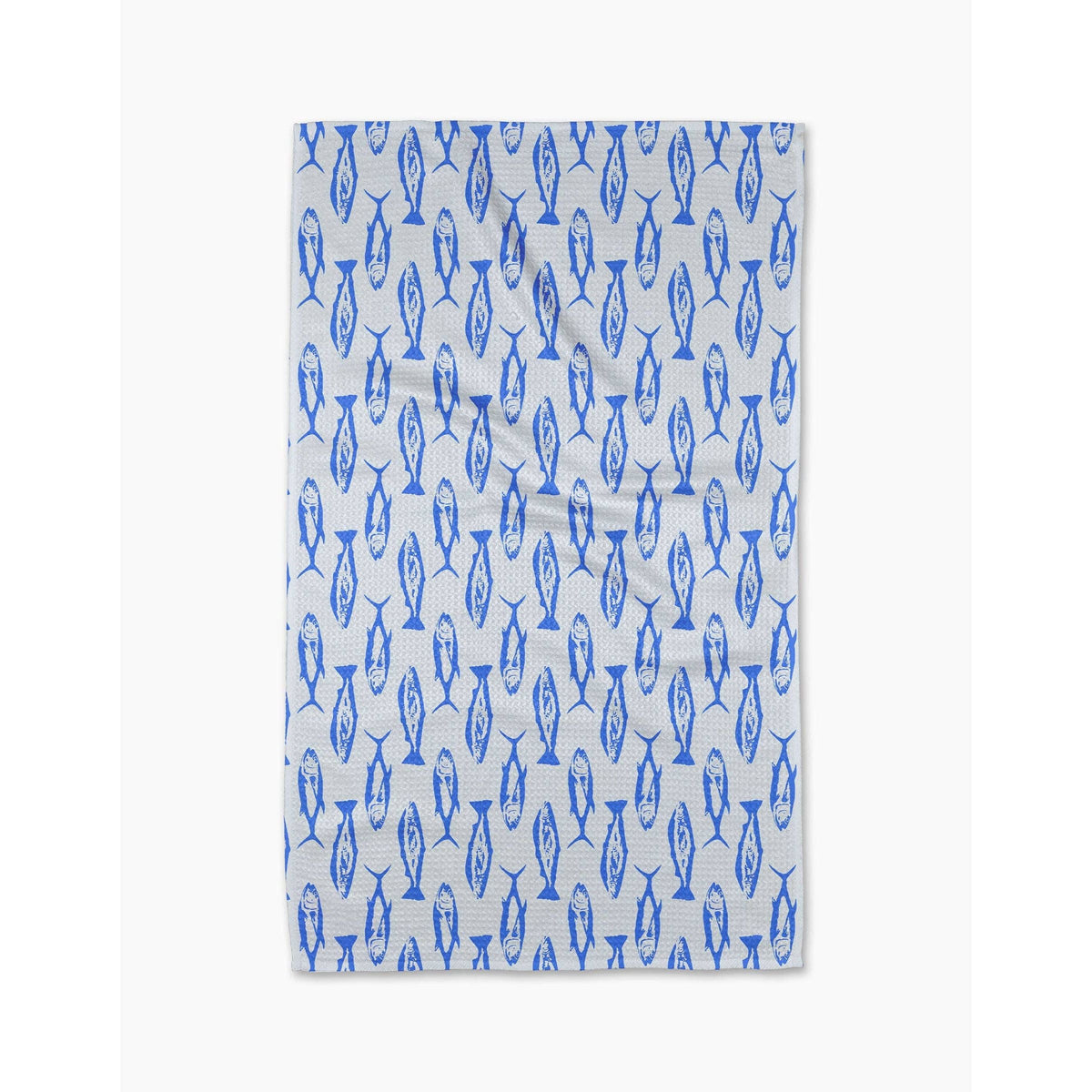 Coastal Catch Geometry Kitchen Tea Towel