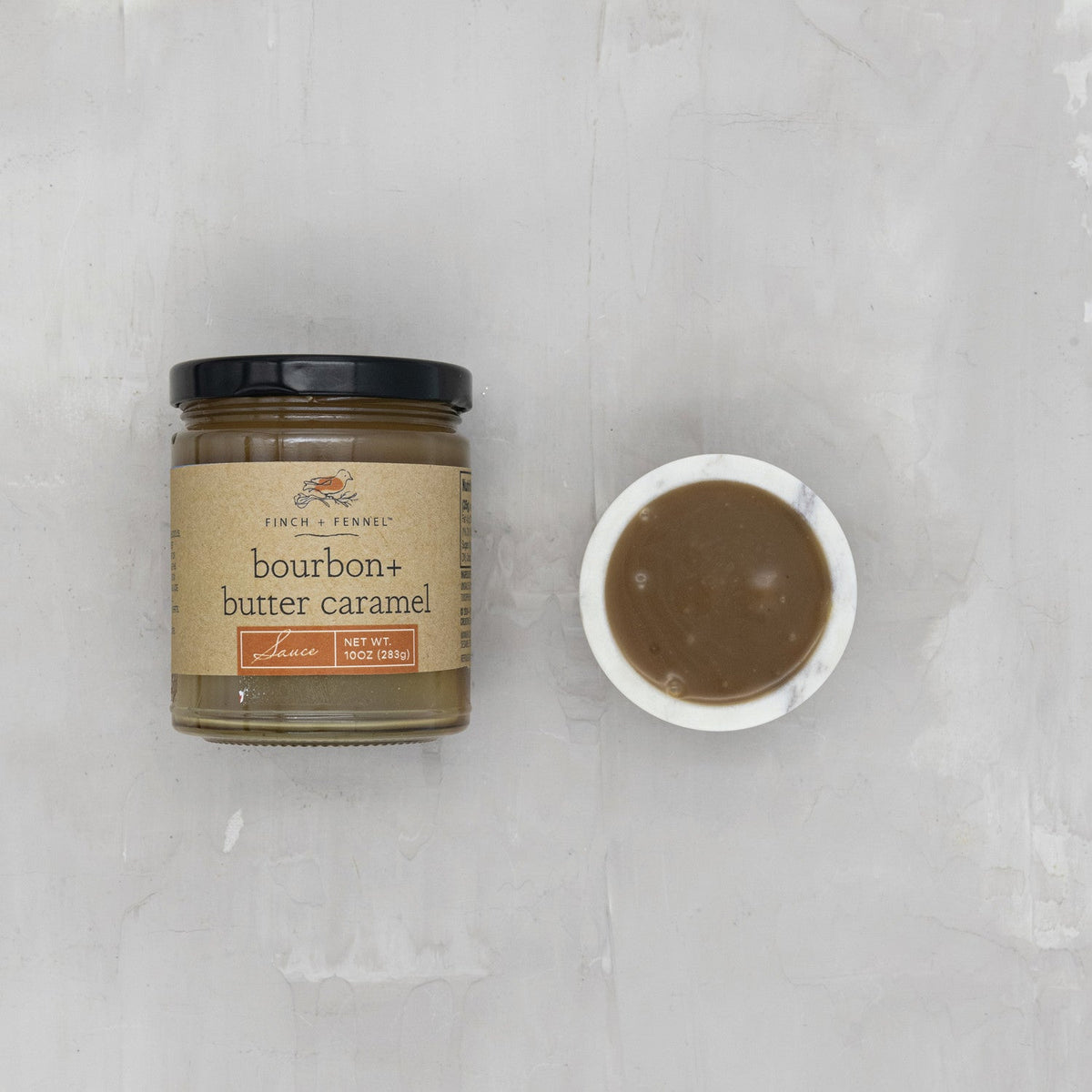 Bourbon + Butter Caramel Sauce, 10 oz.